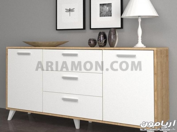 میز کنسول ام دی اف ساده