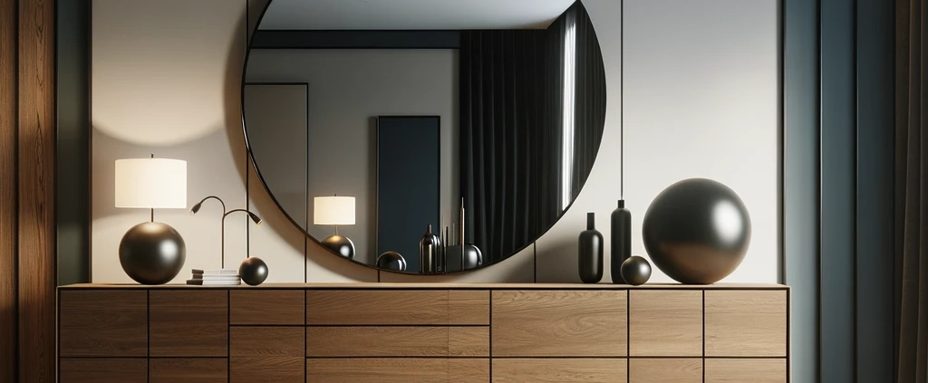 آینه کنسول شیک