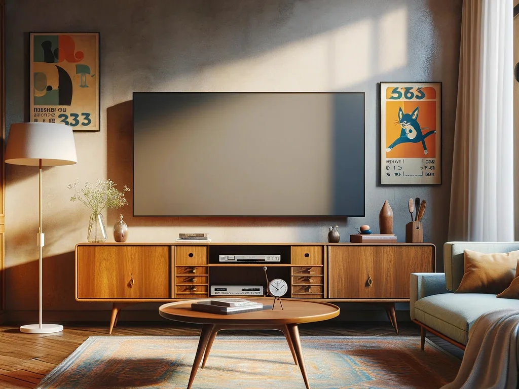 اندازه استاندارد میز تلویزیون چقدر است؟