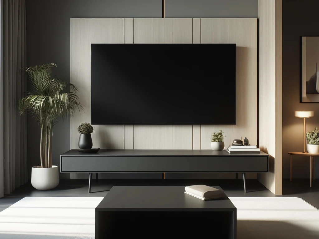 ابعاد استاندارد در میز تلویزیون