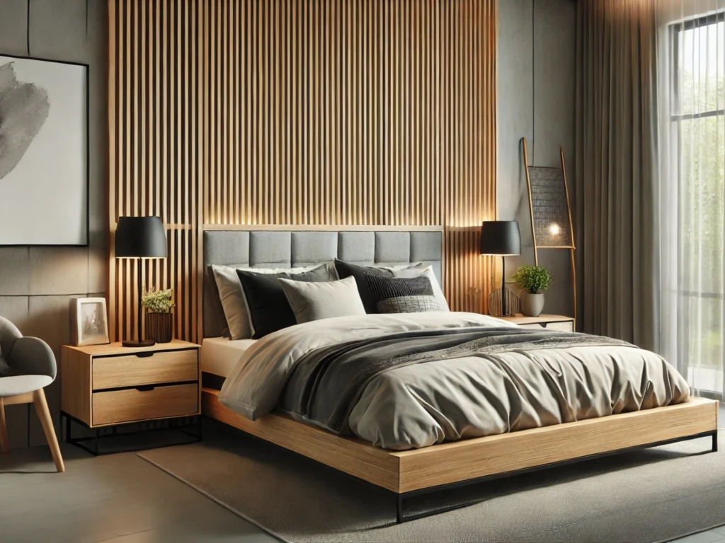 تخت خواب دو نفره ام دی اف