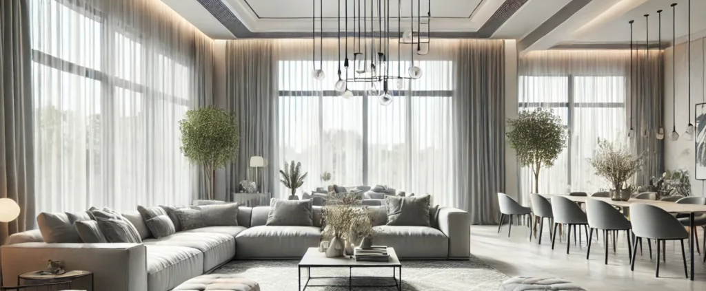 سالن پذیرایی شیک و خاص