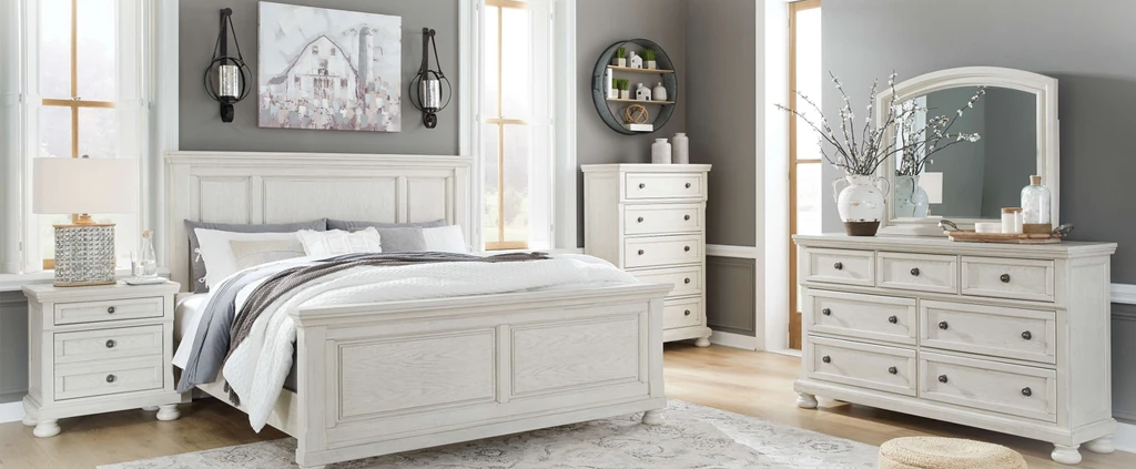 سرویس خواب دو نفره سفید