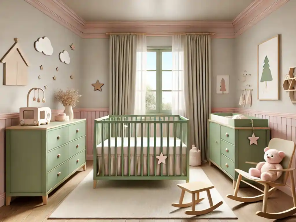 سیسمونی دخترانه سبز