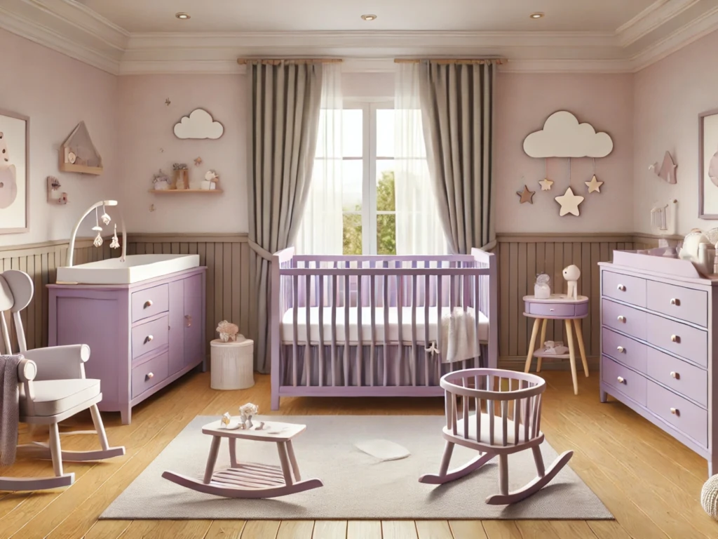 سیسمونی دخترانه بنفش