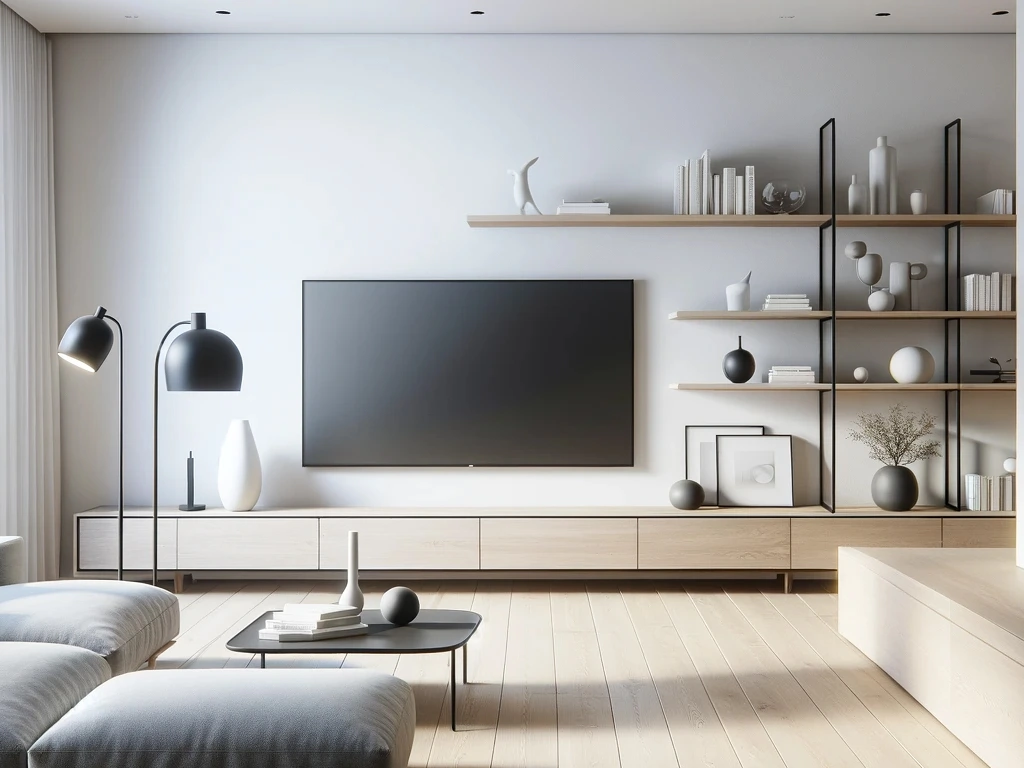 مدل عریض و جدید میز تلویزیون