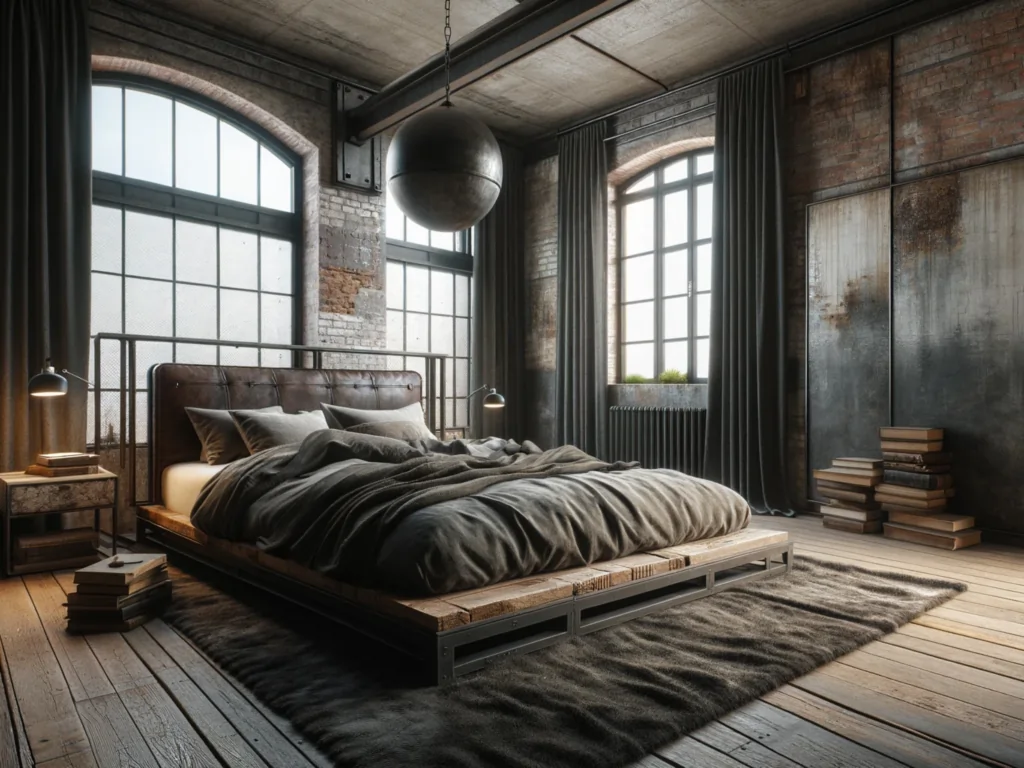 سرویس خواب چوب و فلز