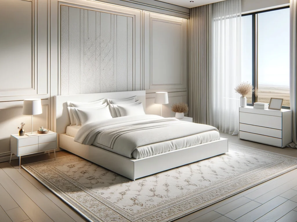 سرویس خواب سفید ساده