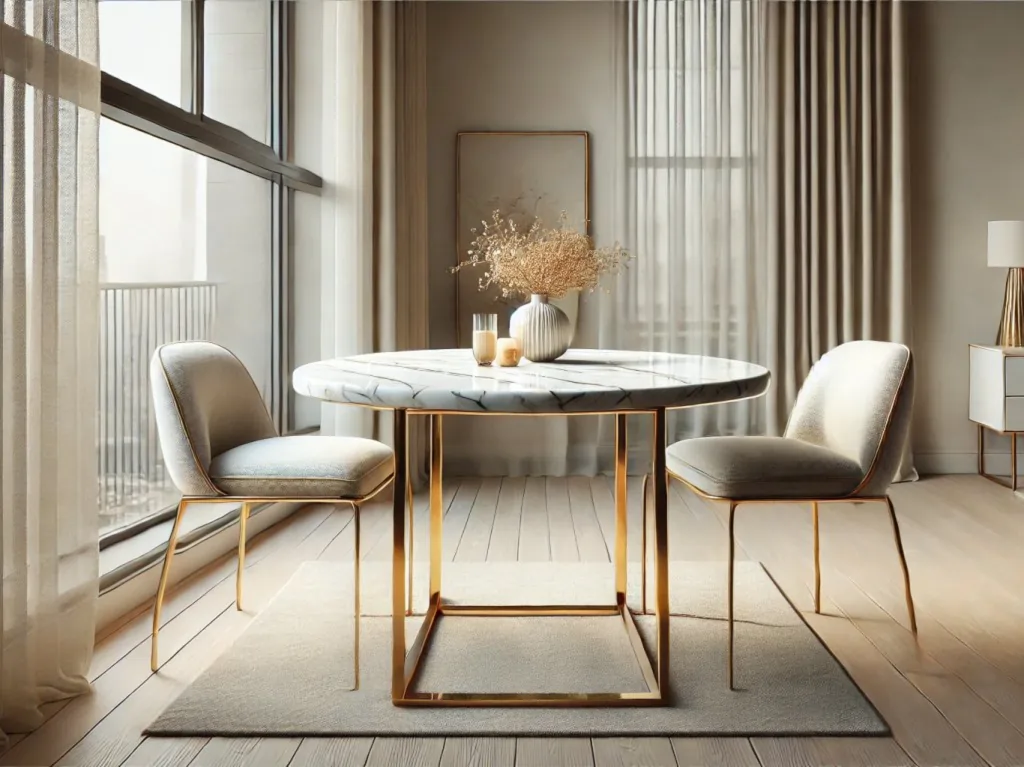 میز ناهارخوری مینیمال دو نفره