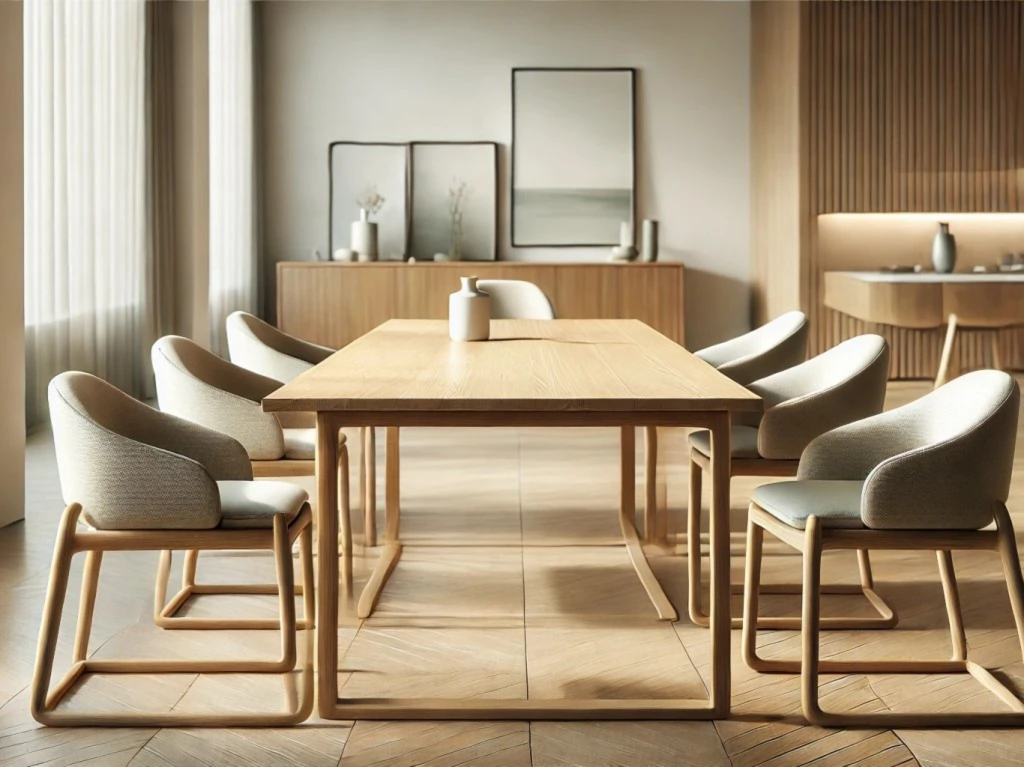 میزناهارخوری مینیمال شش نفره