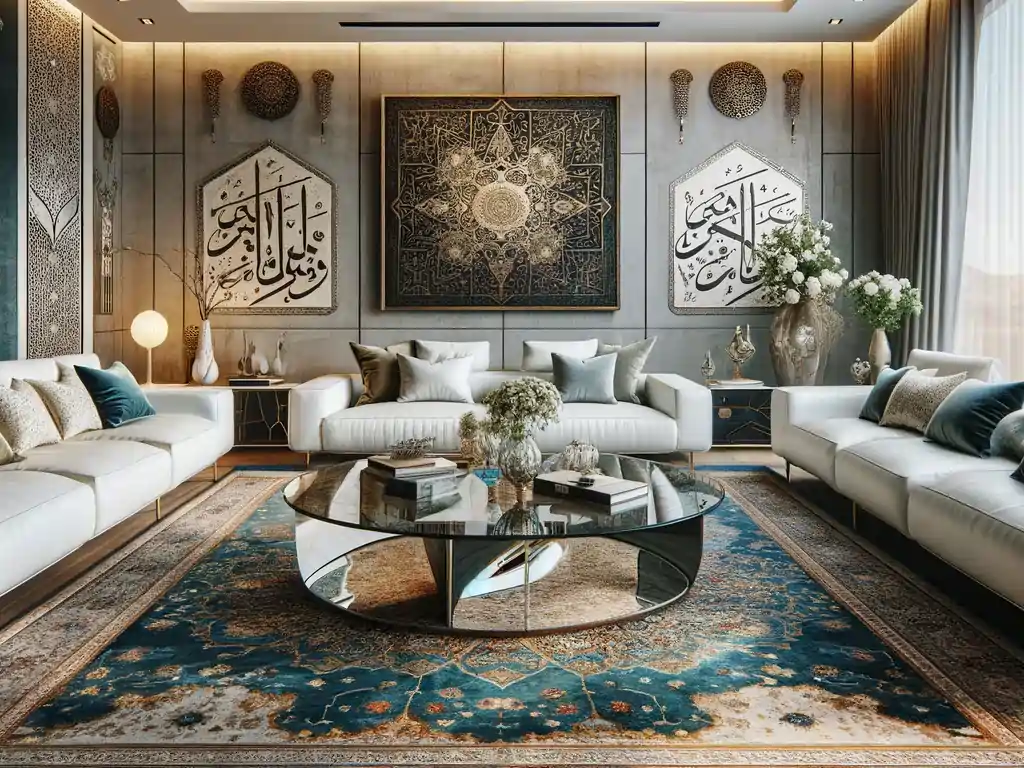 ایده دکوراسیون پذیرایی ایرانی